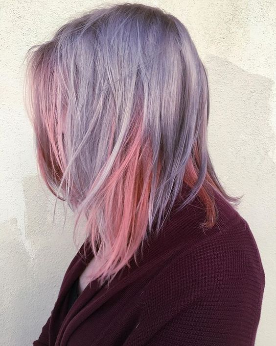 Rose Quartz and Serenity Inspired Locks shared by Modern Salon Pantone 2016 Color of the Year